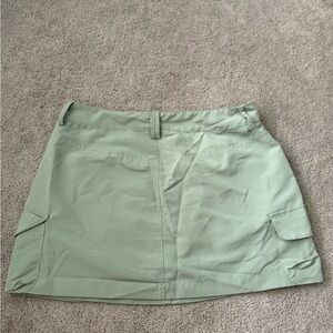 Lulu's Sage Green Buttoned Skirt